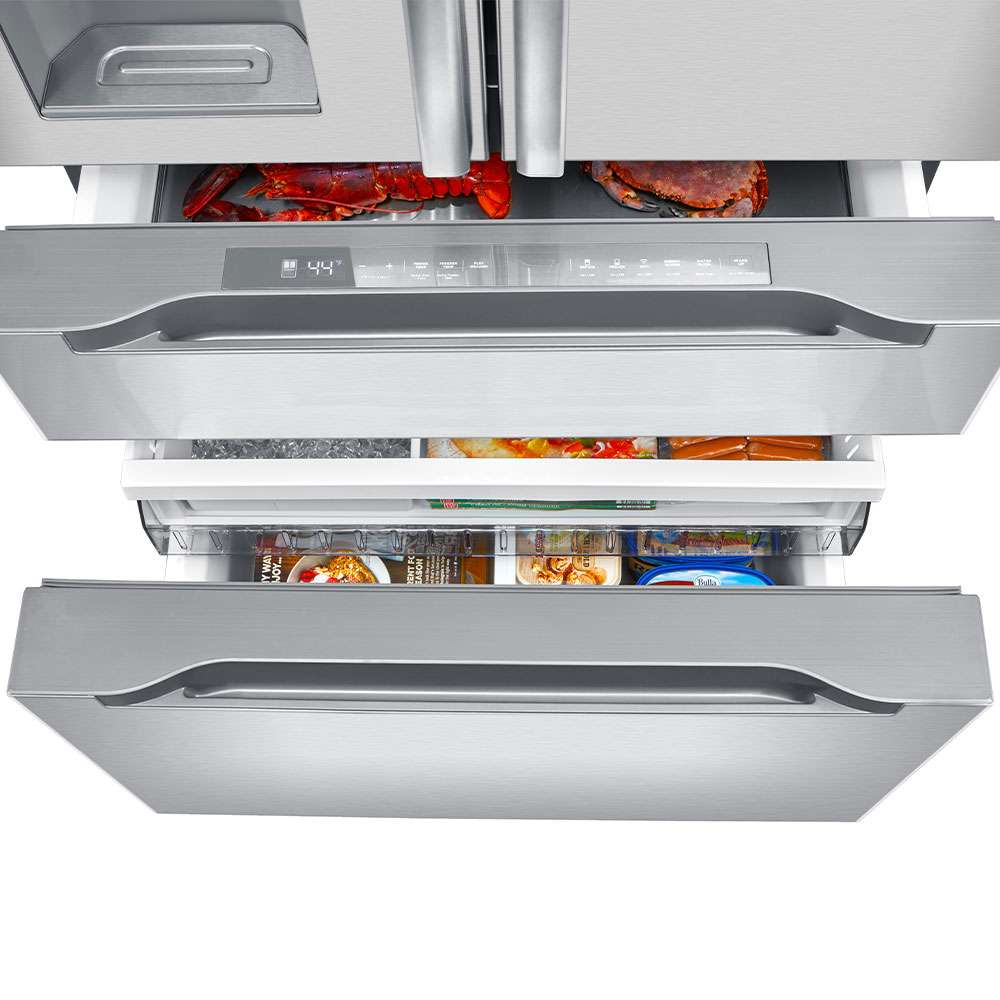 Midea 21.6 cu. ft. Smart Counter-Depth French Door Refrigerator with Dual Icemakers - Image 5