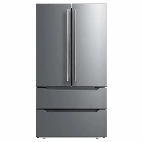 Midea 22.5 cu. ft. Counter-Depth 4-Door French Door Refrigerator