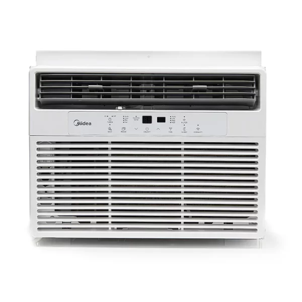 Midea 12,000 BTU Cools up to 550 sq. ft. Smart Window Air Conditioner with ComfortSense Remote