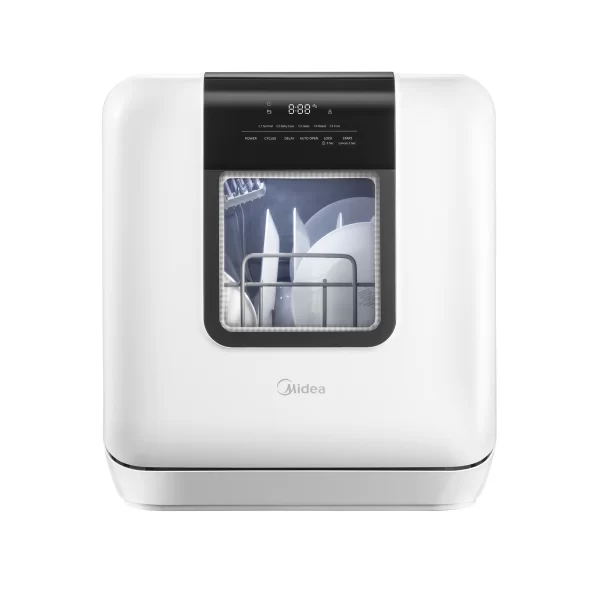 Midea 17" Portable Countertop Dishwasher with Auto Open Door