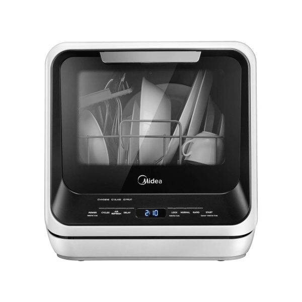 Midea 17" Portable Countertop Dishwasher with 5L Built-In Water Tank