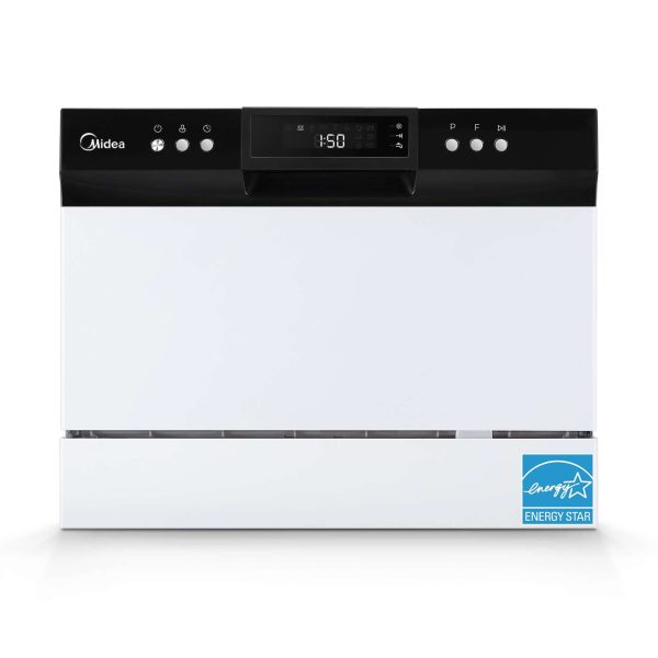 Midea 22" Portable Countertop Dishwasher with 8 Washing Cycles