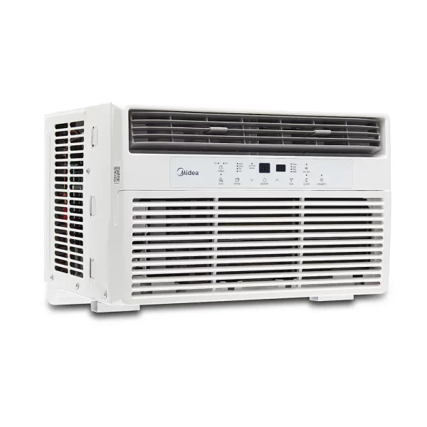 Midea 8,000 BTU DOE Smart Window Air Conditioner, for spaces up to 350 sq. ft.