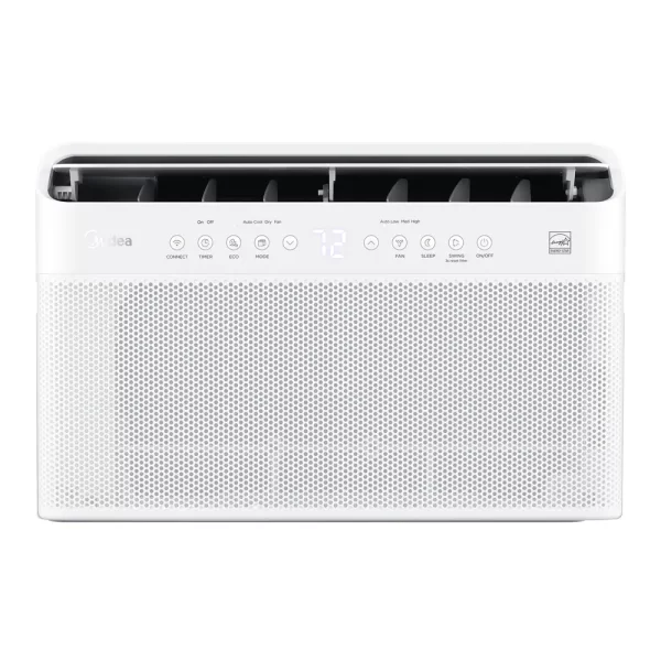Midea 12,000 BTU DOE U-Shaped Smart Window Air Conditioner, for spaces up to 550 sq. ft.